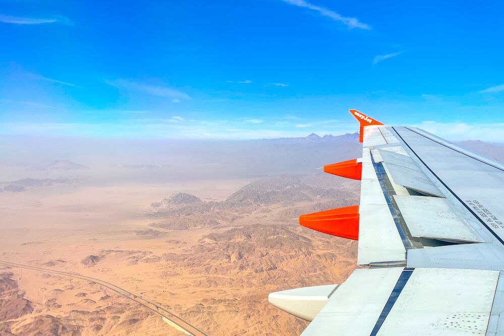 Landing in Egypt