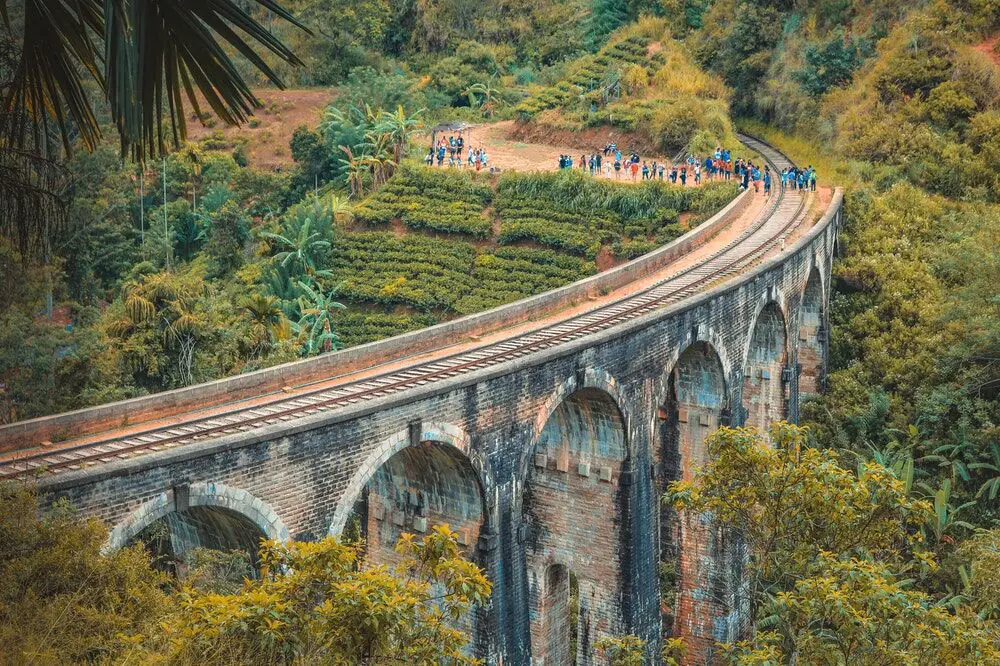 A bridge in Sri Lanka