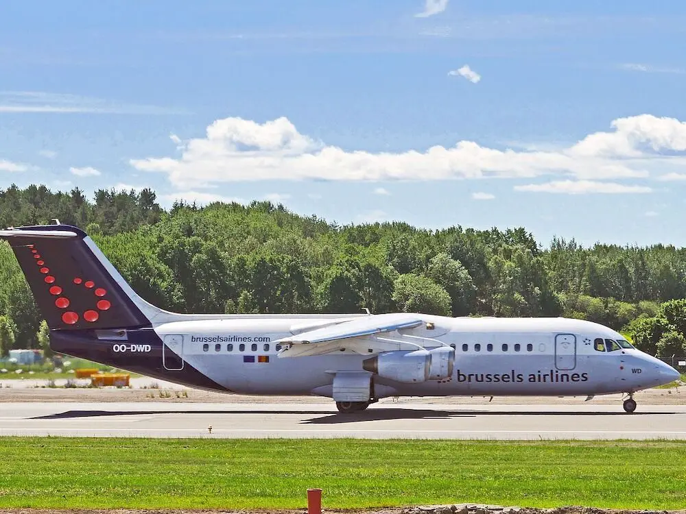 Brussels Airlines airplane
