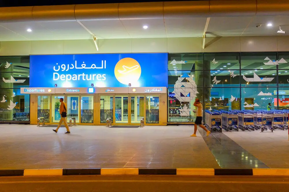 Dubai Airport Entrance