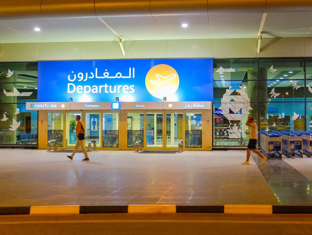 Dubai Airport Entrance