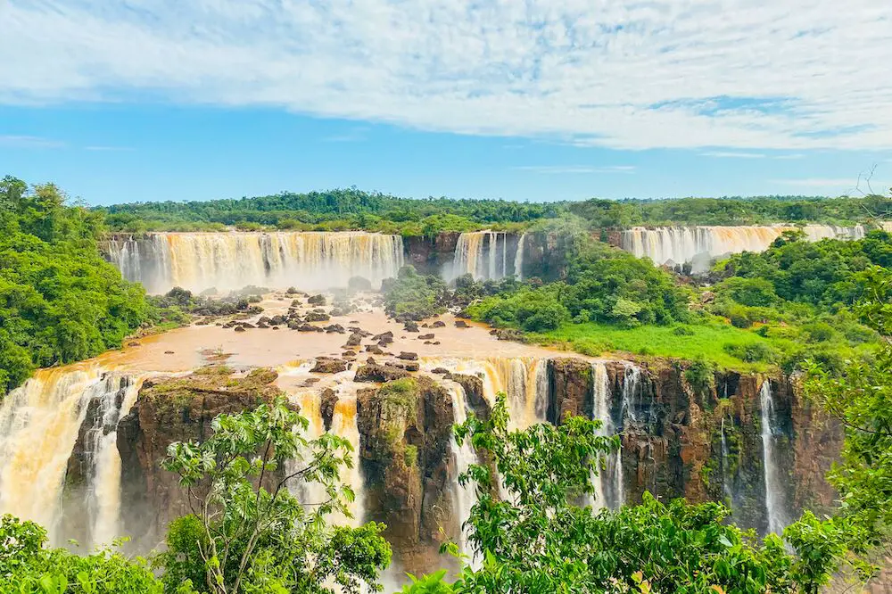 Iguazu Waterfalls on the Brazilian side