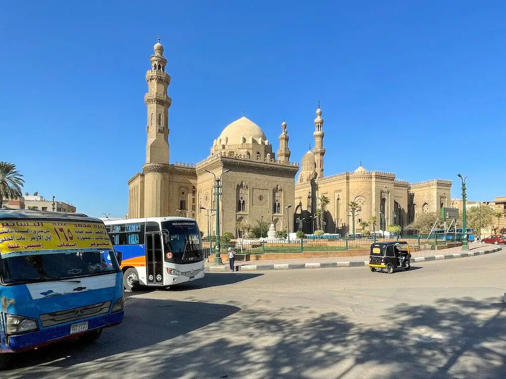Historical buildings in Cairo, Egypt