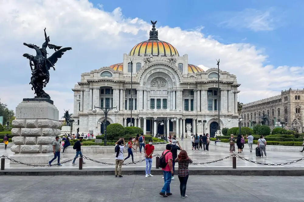A historical building in Mexico City