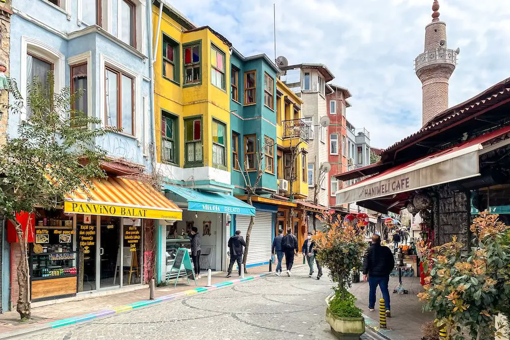 Historic neighborhood in Istanbul