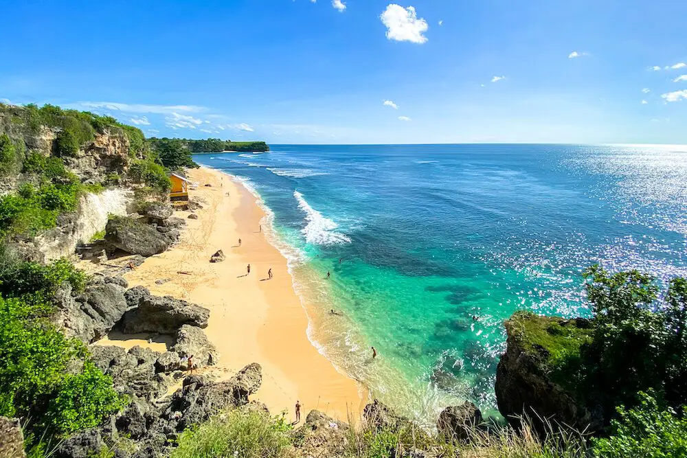 Balangan beach in Bali